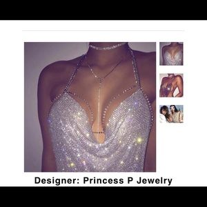 Backless Royalty Top